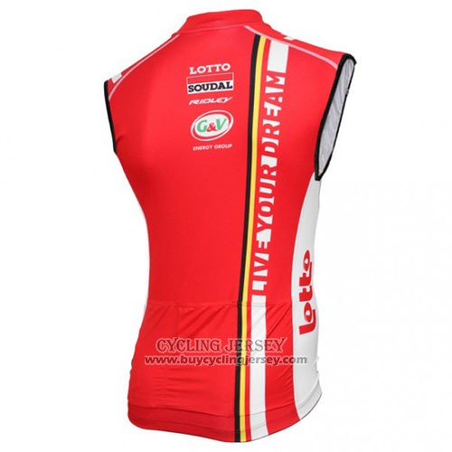 2016 Wind Vest Lotto Red And White